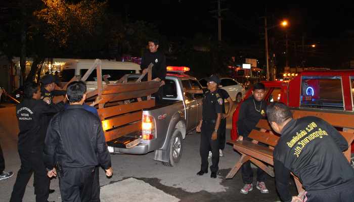 Patong’s last illegal taxi stands torn down, raids move to Kalim