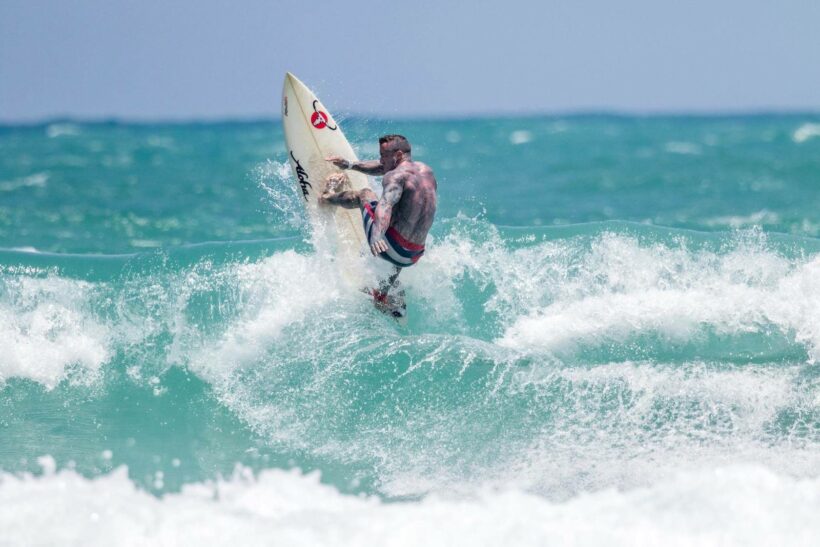 Surfers shine @ Kata. Kata Krew Surf Contest at Kata Beach.