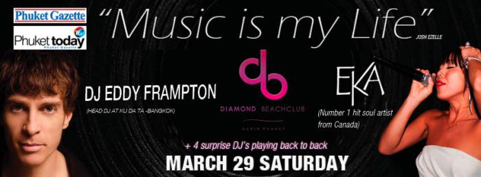 ‘Music is My Life’ party kicks off tomorrow night at Diamond Beach Club [Video] | Thaiger