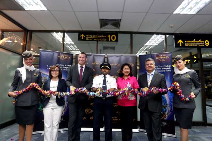 Etihad Airways commences daily non-stop flights to Phuket