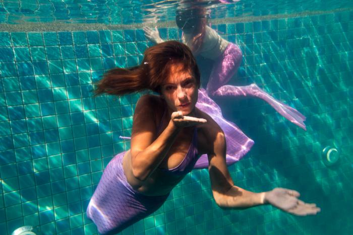 Video Report: Phuket Diving – Mermen need skills to hang with mermaids