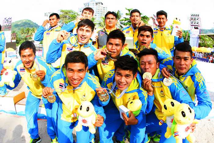 Asian Beach Games: Thai gold rush adds to medal tally