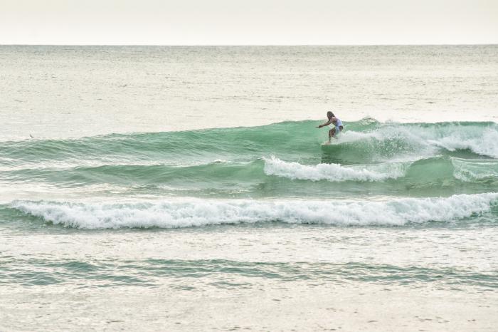 Toes to the nose: Surf comp success at Kalim Beach