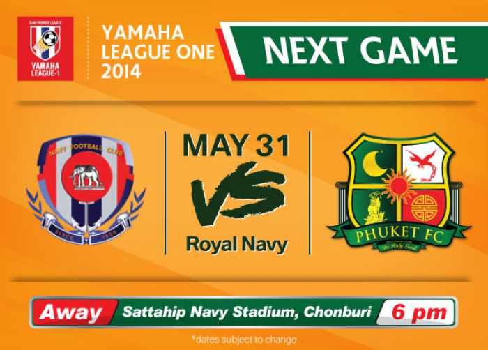 Phuket FC take on the Navy TC