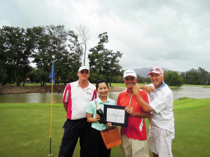 First Hole-in-One at Laguna Phuket Golf Club new course