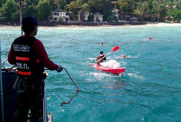 Crewman’s body washes ashore Phi Phi coast