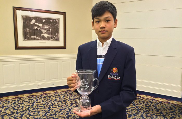 BISP student takes 3rd at golf Teen World Championship