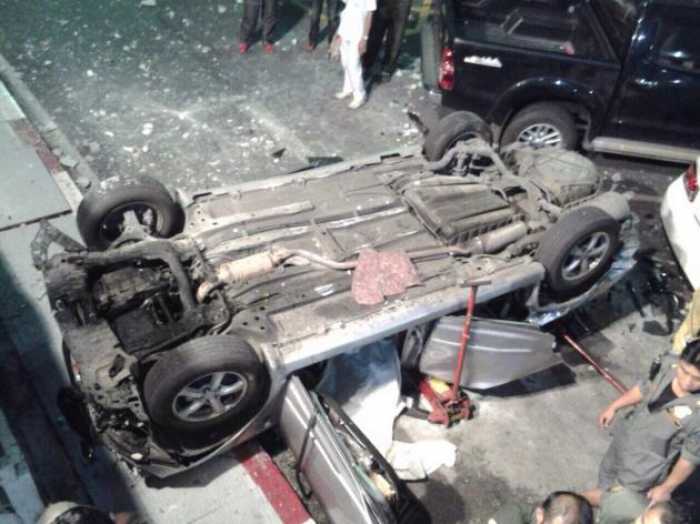 Brakes not to blame for fatal car plunge from Bangkok mall car park: expert