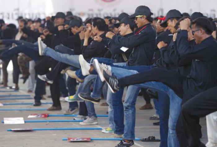 3,000 police, troops for red rally in Bangkok