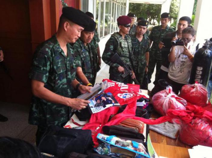 Red shirt terror plot subverted, suspects arrested