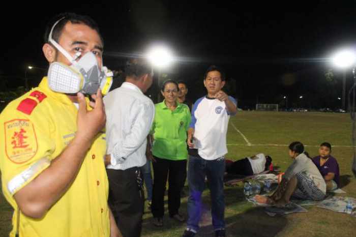 Thousands evacuated in Rayong over ‘toxic gas’