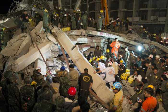 Tragic end to building collapse in Pathum Thani