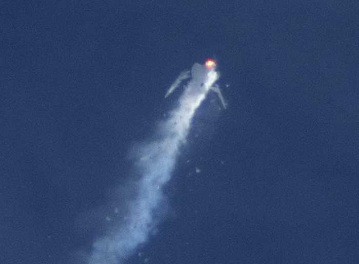 Virgin Galactic appears to have broken apart in flight – NTSB chief