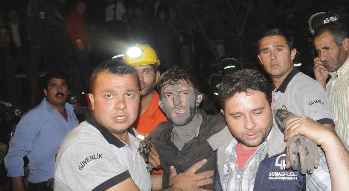 Turkish coal mine explosion kills over 150, hundreds trapped