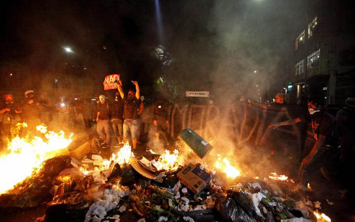 Brazilians protest World Cup spending, call for better services