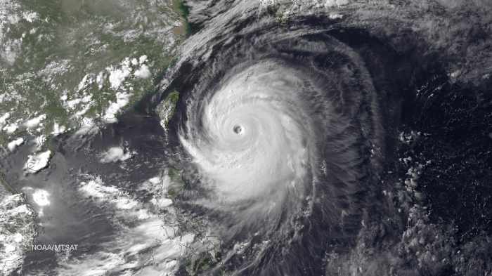 Typhoon churns towards Japan, prompting calls to evacuate