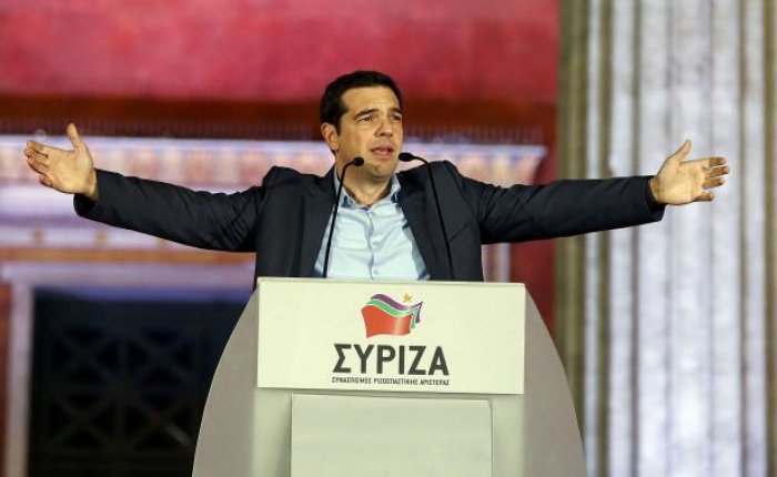 Greek leftist leader Tsipras claims victory over austerity