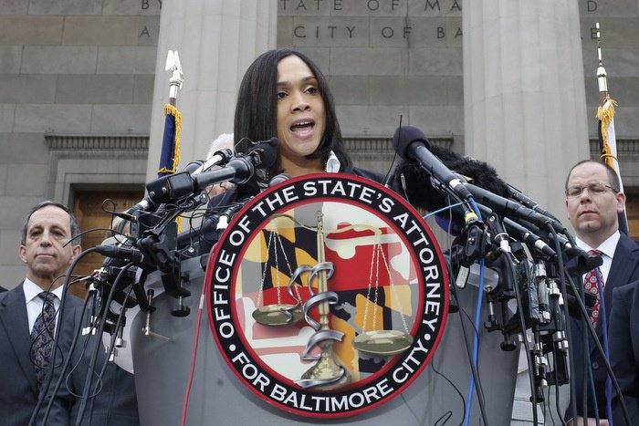 Six Baltimore officers charged in death of Freddie Gray