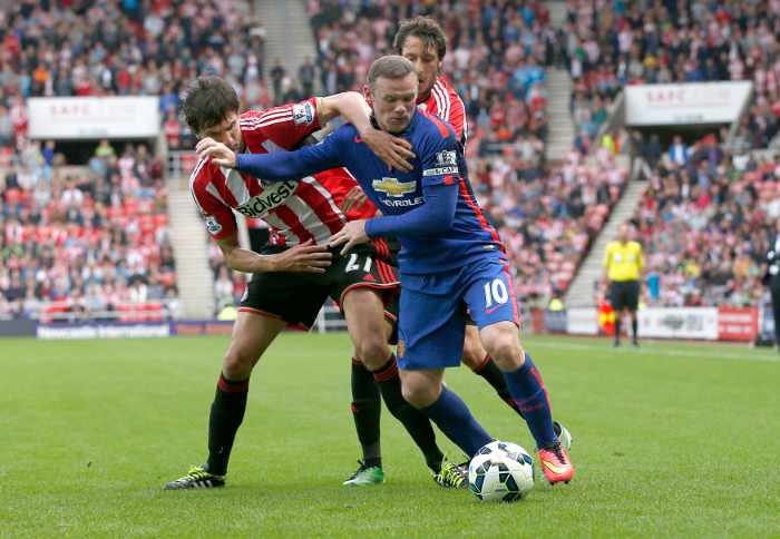 Sluggish United held by Sunderland, Spurs thrash QPR