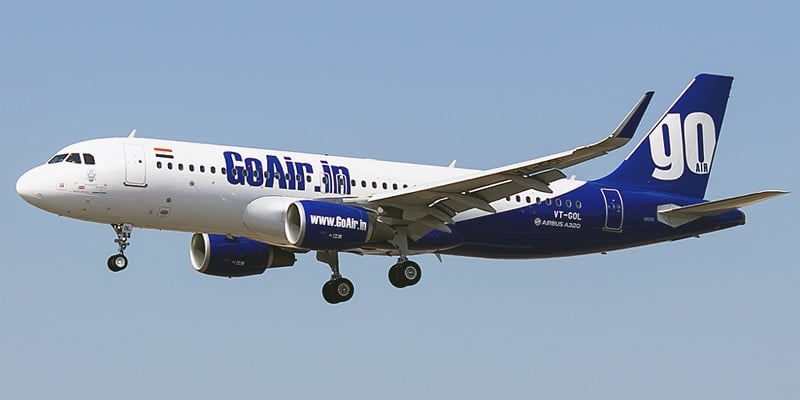 Direct flights from Phuket to India from GoAir.