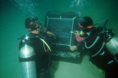 Underwater tsunami memorial installed off Phi Phi Island