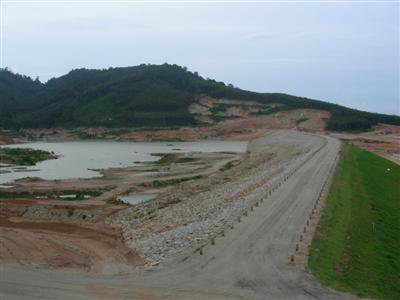 New reservoir filling up