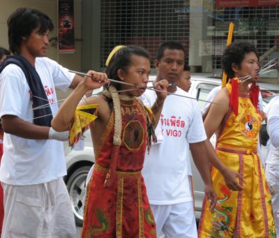 Vegetarian Festival in full swing