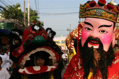 Big turnout for Samkong Shrine procession