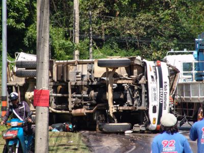 Fatal crash on Kata Hill