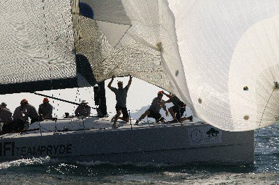 Neil Pryde and Hi Fi move into first in Racing Class