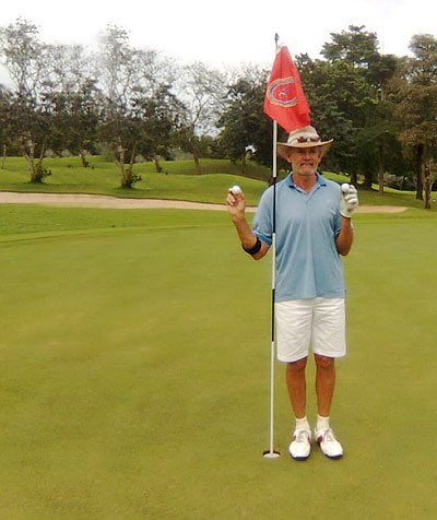 One man, one game, two holes-in-one in Phuket