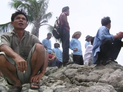 Resort staffer lost swimming off Patong