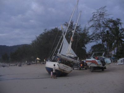 Beached Brit needs to float his boat