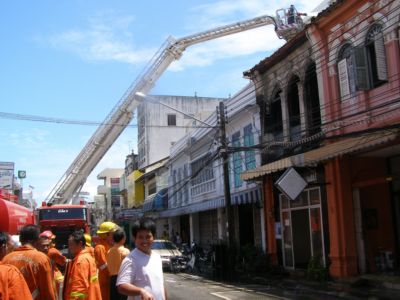 Phuket art gallery gutted by fire