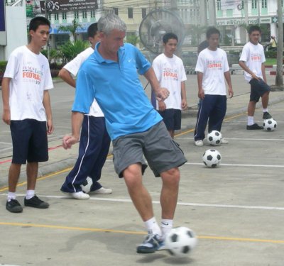 Ian Rush-es through Phuket