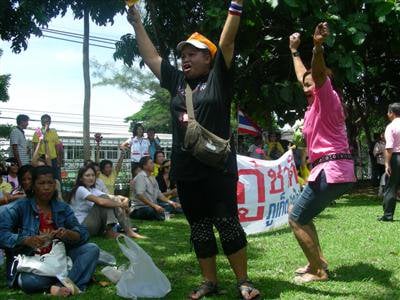 Phuket PAD assembling at Provincial Hall