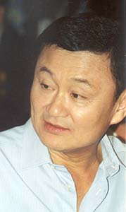 Thaksin vows to end “evil’ in Thailand