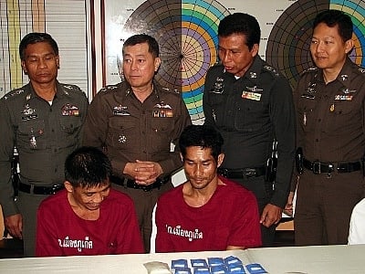 Phuket police nab meth ‘delivery man’ at Tesco