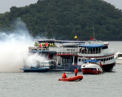 Phuket rescue drill targets sea safety