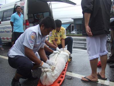 Phuket Land Dept officer dies in motorbike crash