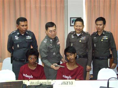 Phuket Police nab teenage murder gang