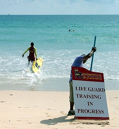 Phuket lifeguards step up lifesaving campaign