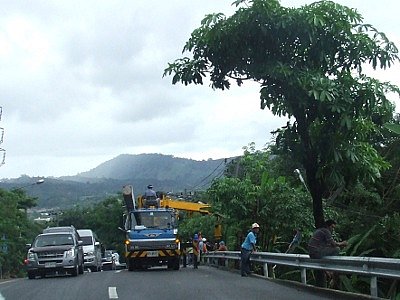 Patong Hill closed to traffic today