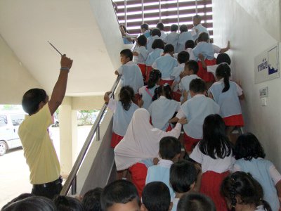 Tsunami drill on Phuket’s west coast