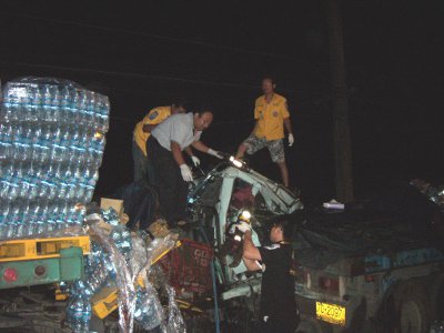 Phuket truck driver killed in roadside crash