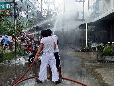 Fried Noodles: Transformer explodes, food cart incinerated