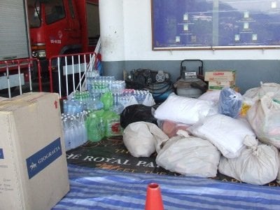 Patong disaster officers launch flood-relief campaign