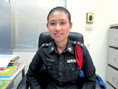 Female sleuth equal among Phuket police