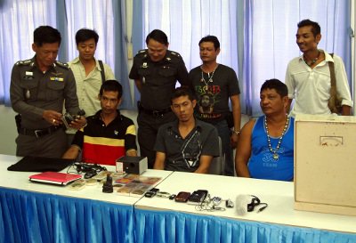 Phuket police nab “serial thieves’