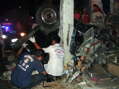 One dead, one injured in Phuket high-speed crash